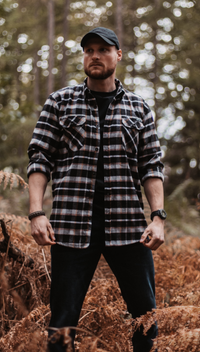 The Harbinger Flannel Shirt (Grey)