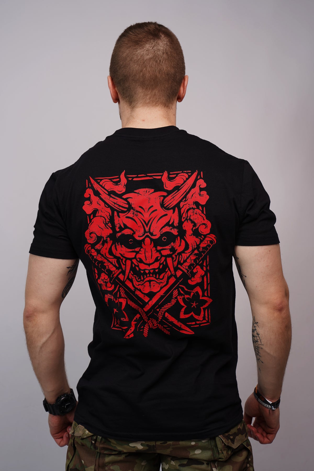 Demonic Samurai T-shirt (black)
