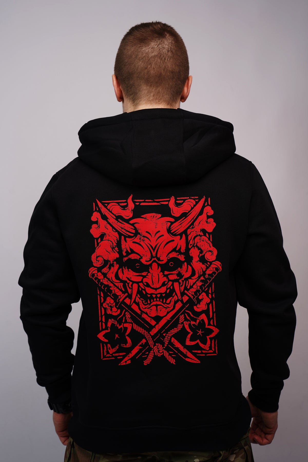 Demonic Samurai Hoodie (black)