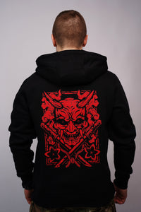 Demonic Samurai Hoodie (black)