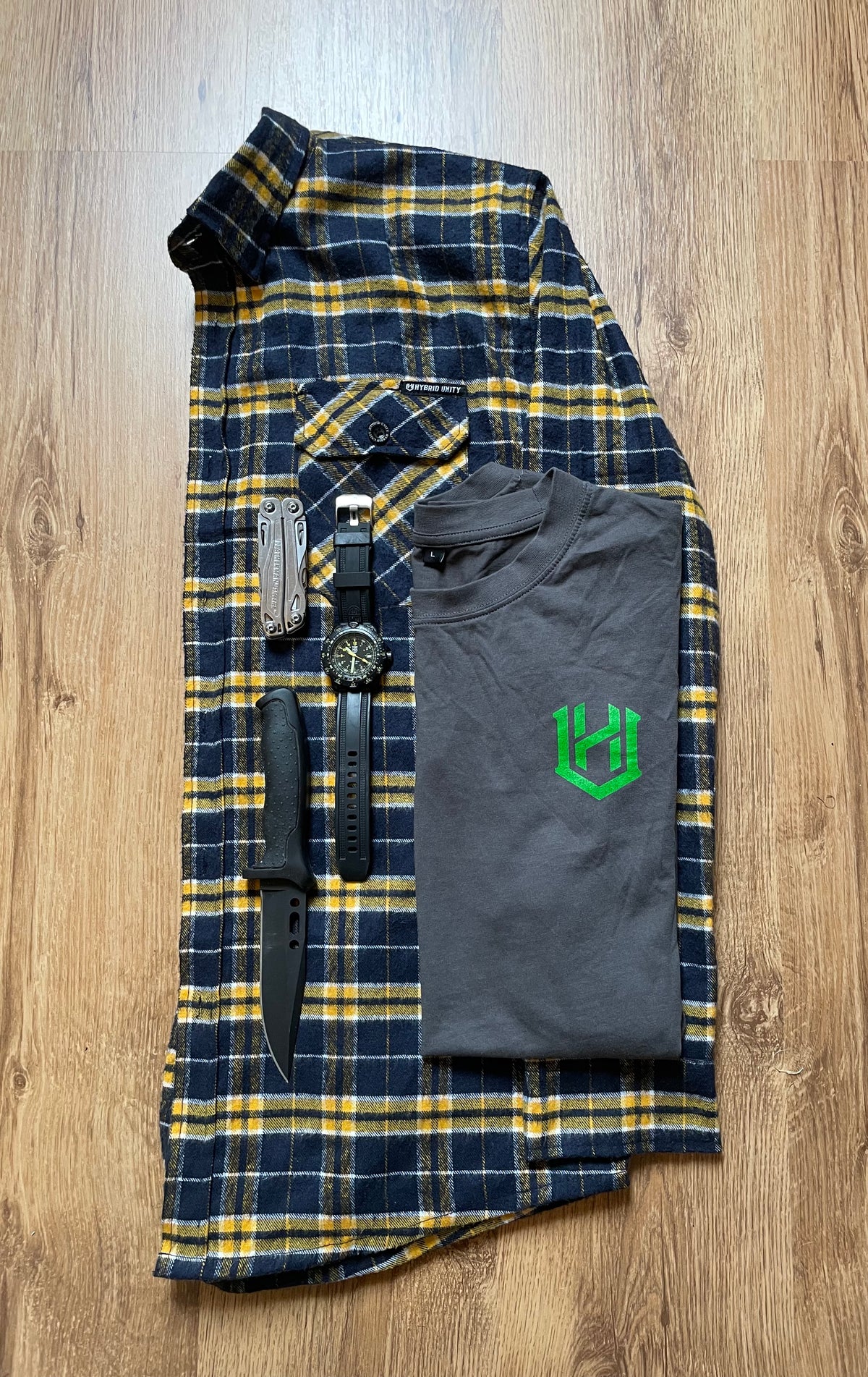 The Harbinger Flannel Shirt (Navy)